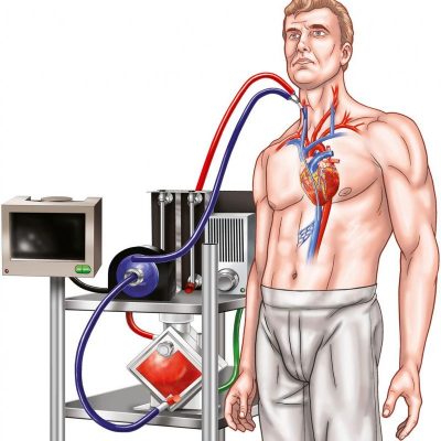 Extracorporeal membrane oxygenation (ECMO)